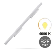 Bela LED reflektorska svetilka 40W 4000K nevtralno bela tip B2F za magnetne tirnice SMART TRACK 48VDC
