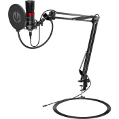 Endorfy Mikrofon Streaming / pretakanje / ramenski / pop-up filter / USB-A