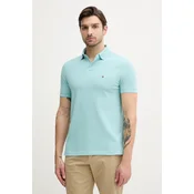 Tommy Hilfiger Polo majica 1985 MW0MW17770 Modra Regular Fit