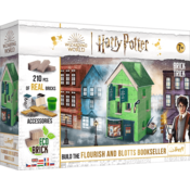 Trefl BRICK TRICK Harry Potter: Knjigarna s havrani in kuglami M 210 kosov