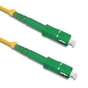 Qoltec SC/APC optični patchcord - SC/APC | enomodni | 9/125 | G652D | simpleks | 7 m