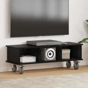 TV stalak Crni hrast 100 x 35 x 35 cm Konstruirano drvo