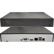 GEMBIRD NVR-P3132QT 32 GMB 32 kanala do 8 megapiksela H.265, P6SLite App Onvif P2P, HDD do 8tb