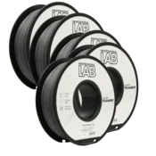 Professional Lab 5x PLA Carbon Fiber Siva 1,75 mm 1 kg kolut | Prof. Lab - Visoko trden 3D tiskalni filament s karbonskimi vlakni