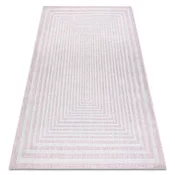eoshop Preproga SISAL SION labirint 22376 ravno tkanje roza/ecru ( - Velikost: 120x170 cm)