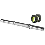 Energetics SHORT BAR 35CM (30MM) CLIP, palica za uteži, srebrna 410618