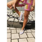 Balerinke Boto Mesh s trakovi, bele