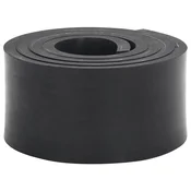 vidaXL Gumijast rob za snežni plug črne barve 150x8x1 cm