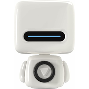 Generic Mini Bluetooth zvočnik, prenosni polnilni srčkan robot v obliki predvajalnika glasbe, zvočnik Bluetooth, (21124712)