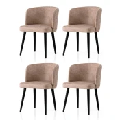 Hanah Home Set trpezarijskih stolica Zen 4201 V4, 4 komada, Bež