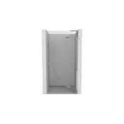 Mexen Mist-H L desna nihajna pršna vrata 90 cm, prozorna, krom - 8A5L-090-000-01-00-P