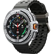 Spigen SPIGEN BEZEL TUNE PRO PAŠČEK ZA SAMSUNG GALAXY WATCH 8 CLASSIC 46 MM SREBRNA