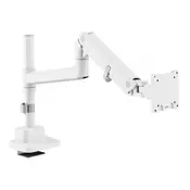 Jednostranicno radno rame s stezaljkom i plinskom oprugom 1x LCD max. 57 27kg, VESA: 75x75, 100x100,