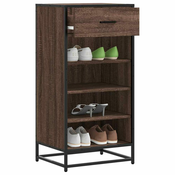 Stalak za cipele boja hrasta 48x38x97,5 cm konstruirano drvo