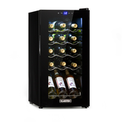 Klarstein Shiraz 15 Slim Uno, hladilnik za vino, 44 l, na dotik, 135 W, 5 – 18 °C, črn