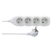 Emos Podaljšek P0412 2m/4 sockets/white/PVC/1 mm2