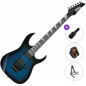 Ibanez GRG320FA-TBS Basic SET Transparent Blue Sunburst Električna kitara