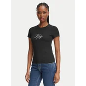 HUGO Majica 90s Tee_B_2 50575967 Črna Slim Fit