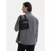 Torbica za okrog pasu Emporio Armani EM005400 AF14637 UB118 Mornarsko modra