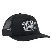 Otroška kapa s šiltom BLACK HEART - SATAN - Black - 20318