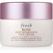 fresh Rose Deep Hydration Face Cream hidratantna krema za lice s hijaluronskom kiselinom 15 ml