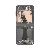 SAMSUNG Samsung, Osrednji Okvir za Galaxy Z Flip 6 Trpežna Struktura Service Pack, Črna, (5000276038)
