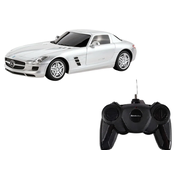 Auto na daljinsko upravljanje Rastar - Mercedes-Benz SLS AMG, 1:24, srebrnast