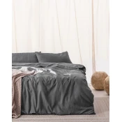 Madame Coco Set posteljine Adrien, 200x220cm, Tamnosivi
