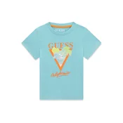 Guess Majica N6GI10 K8HM4 Turkizna Regular Fit