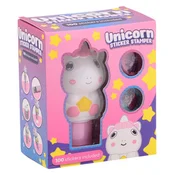 Unicorn matrica žig, 100 kosov nalepk