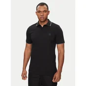 Moška polo majica HUGO BOSS črne barve
