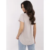 Blouse-D73761M11171B-beige