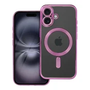 shumee Ovitek Electro MAG, združljiv z MagSafe, za iPhone 16, roza