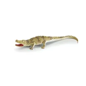 Gumijasti krokodil 30cm Bež
