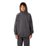 Otroški pulover CCM Team Pullover Hoodie Charcoal L