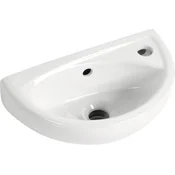 Creavit Ovalni Keramični Umivalnik 39x23 cm - Eleganten in Kompakten Dizajn za Majhne Prostore