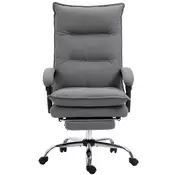 Homestar Pisarniški stol z masažno funkcijo 66x74x114 cm siv