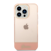 GUESS GUHCP14SHGCOP ovitek za iPhone 14 6.1 - roza