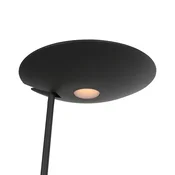 Steinhauer LED-stropna svetilka Daphne 2 +, svetloba za branje, črna, CCT, daljinsko - Dnevna soba/jedilnica - Sodobni - črno - Kovina