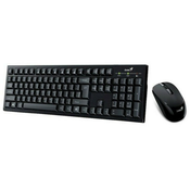 GENIUS KM-8101,BLK,US,2.4GHZ tastatura+miš