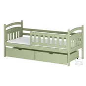 Otroška postelja Terry - 80x160 cm - olive