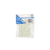 GEKO G29822 Prozorni silikonski odbijači - okrogli, za pohištvo, 12 mm, 16 kos