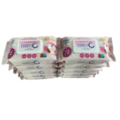 ERBEO Vlažne maramice Japanese Cherry Blossom, 72 komada, 10 pakovanja
