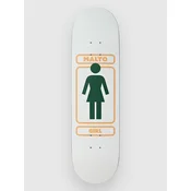 Girl Malto 93 Til Khaki 8.5 Skateboard Deck white