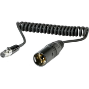 Kabel Shure - WA451, TA3F/XLR, 0.3m, crni