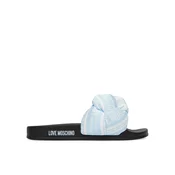 Natikači LOVE MOSCHINO JA28312G0OIW370A Svetlo modra