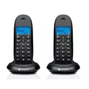Motorola C1002CB+ crni DECT telefon MOT-2010-999