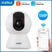 KJB Notranja Wi-Fi IP kamera 8 MP s sledenjem in dvosmernim zvokom, 32 GB kartica, EU