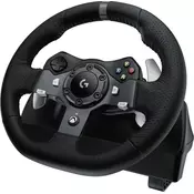 Logitech G - Wheel and pedals set - wired - refurbished - for PC, Sony PlayStation 4, Sony PlayStation 5
