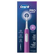 Oral-B Junior osnovni komplet vijolicna elektricna zobna šcetka za otroke od 6 let